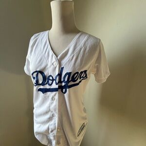 Dodgers White Baseball Jersey